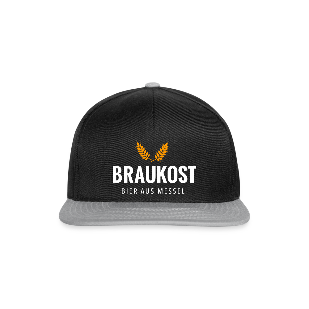 Braukost Cap - Schwarz/Grau