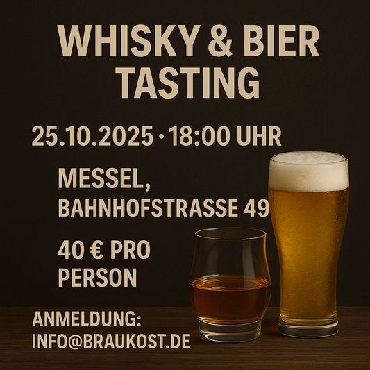 Whisky trifft Bier – das besondere Tasting bei Braukost