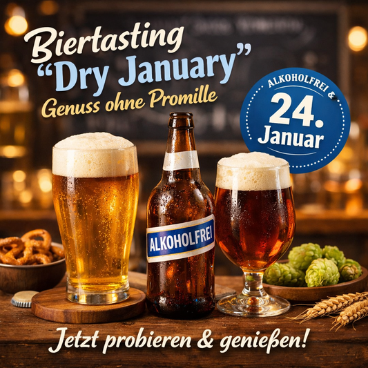 🍺 Biertasting „Dry January“ – Genuss ohne Promille 🍺